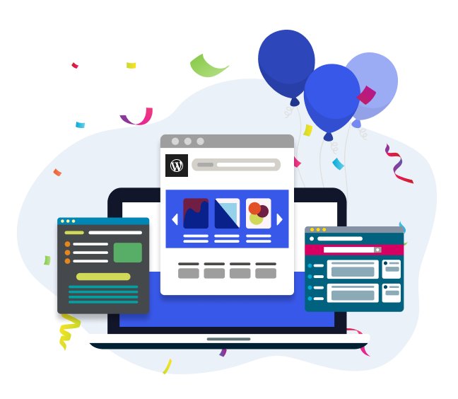 New WordPress Homepage and Download Page Design - Crisp & Modern