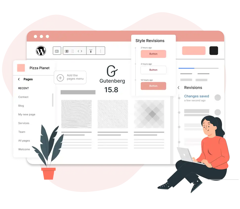WordPress Gutenberg 15.8 is Here with Recently Updated Preview Pane to Site Editor, Global Style Revisions, and much more